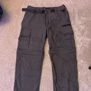 The B.G. Clothing Co. Men’s Convertible Cargo Pants, Size S/30